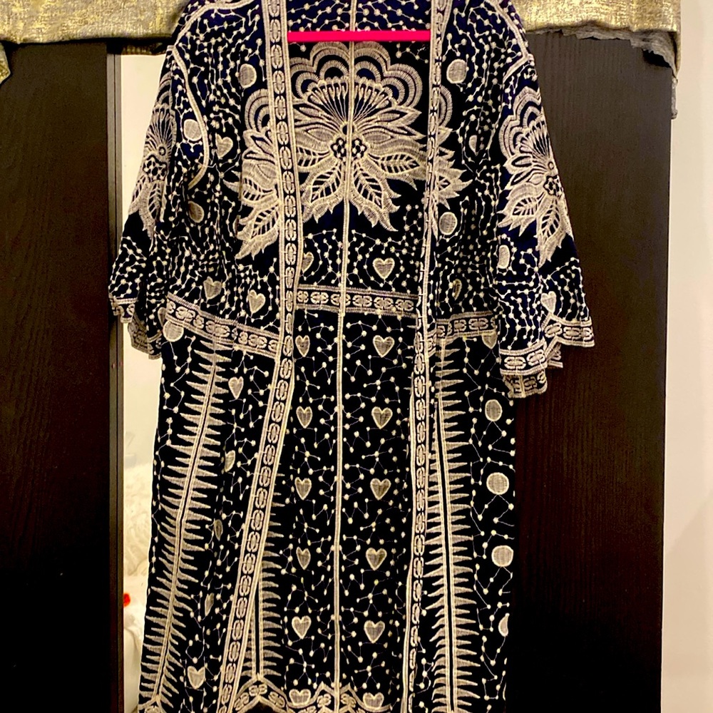All over embroidered coverups